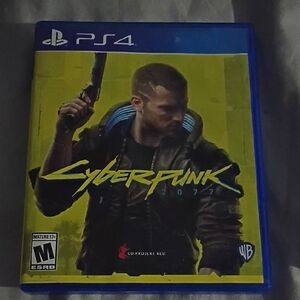 Sony PS4 Cyberpunk 2077 - Blue and Yellow Edition